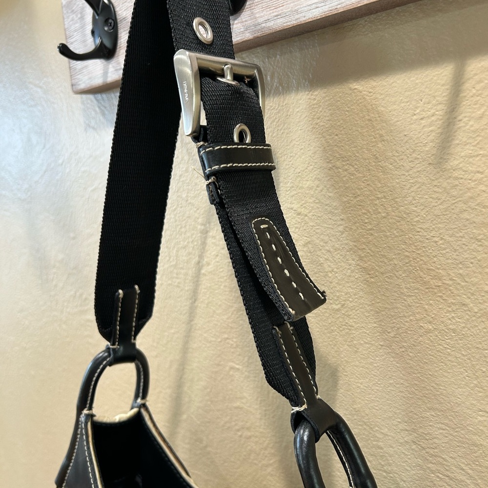 Prada Beige and Black Shoulder Bag - Picture 8 of 12